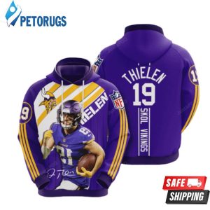 Adam Thielen Minnesota Vikings 3D Hoodie