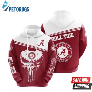 Alabama Crimson Tide 2 3D Hoodie