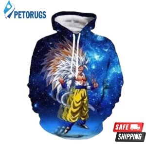 Anime Dragon Ball Z Dbz Pocket 3D Hoodie