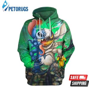 Anti Stitchnom Stitch Anti Venom Lilo Stitch 3D Hoodie