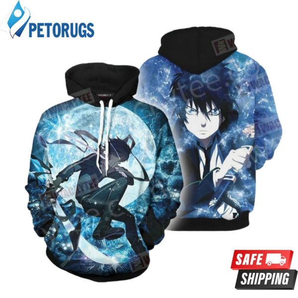 Ao No Exorcist Okumura Rin 4132 3D Hoodie