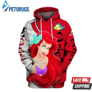 Ariel Little Mermaid Exclusive Collection Just Released 3D Hoodie