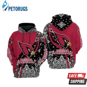 Arizona Cardinals 3D Hoodie