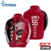 Arizona Cardinals Chandler Jones 3D Hoodie