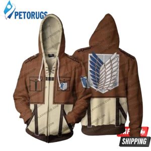 Attack On Titan Eren Yeager 3D Hoodie