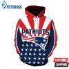 Awesome England Patriots 3D Hoodie