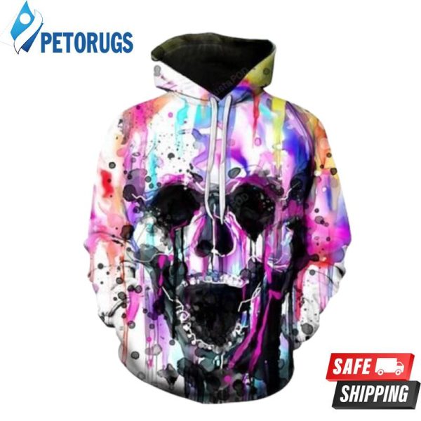 B1 Skull 3D Hoodie