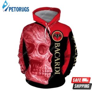 Bacardi Sugar Skull Men And Women Bacardi Sugar Skull Bacardi 3D Hoodie