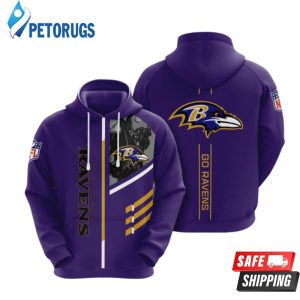 Baltimore Ravens 4 3D Hoodie