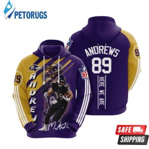 Baltimore Ravens Mark Andrews 3 3D Hoodie