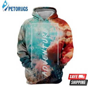 Between Clouds 3D Hoodie