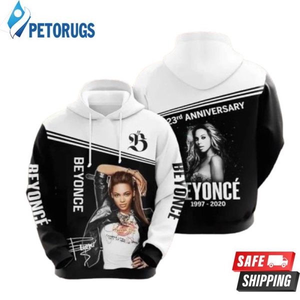 Beyonc 23Rd Anniversary 1997 2020 3D Hoodie