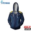 Beyond James Tiberius Kirk Theme Star Trek 3D Hoodie