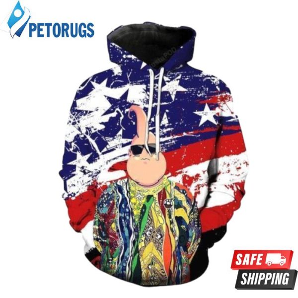 Biggie Buu Biggie Smalls The Notorious Big Majin Buu Dragon Ball Z 3D Hoodie