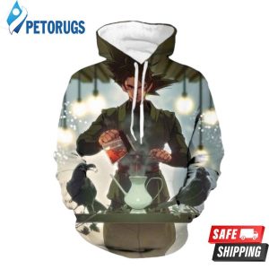 Black Goku Super Strong 3D Hoodie