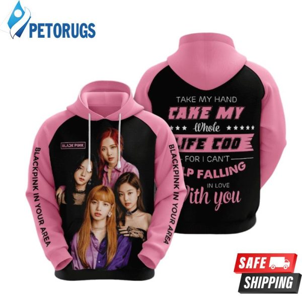 Black Pink 3D Hoodie