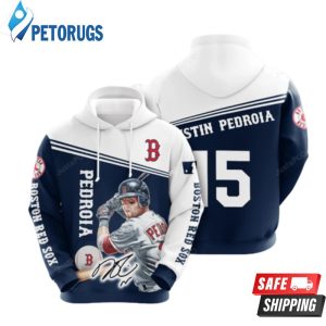 Boston Red Sox Dustin Pedroia 3D Hoodie