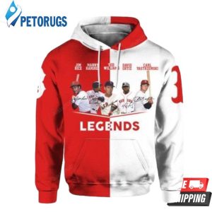 Boston Red Sox Legend Player 3D Hoodie