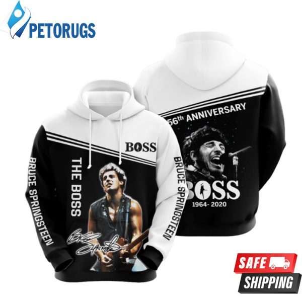 Bruce Springsteen Boss 1964 2020 3D Hoodie