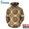 Calendar Aztec Themed Pattern 3D Hoodie