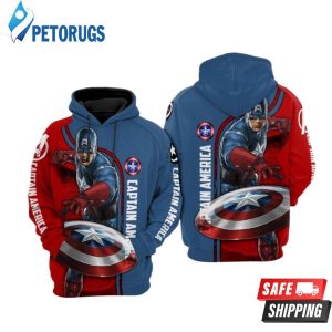 Captain America 1 3D Hoodie