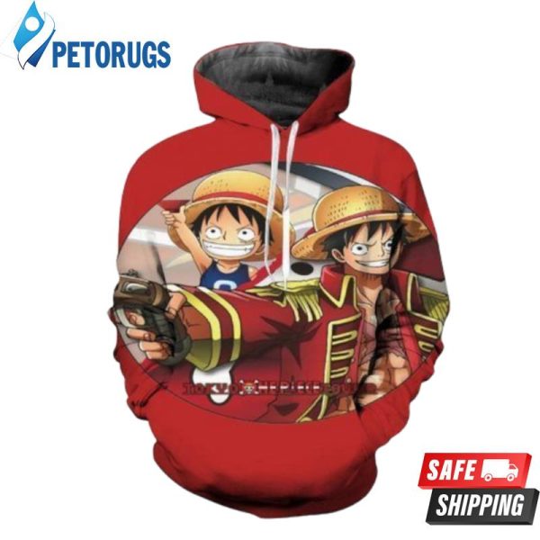 Captain One Piece 3D Hoodie