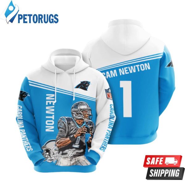 Carolina Panthers Cam Newton 3 3D Hoodie