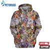 Cartoon Vector Hand Drawn 3D Hoodie