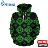 Celtic Knot Green Neon 3D Hoodie