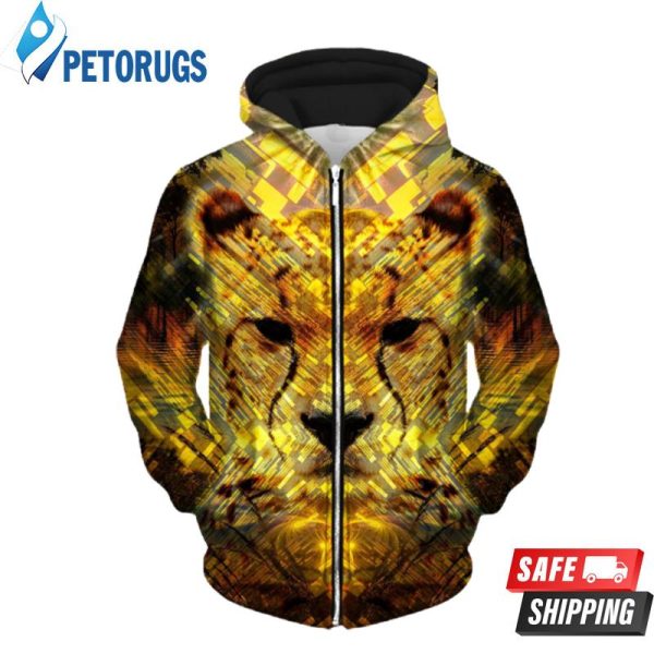 Cheetah Up 3D Hoodie