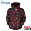 Cherry Black Background 3D Hoodie