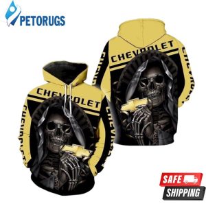 Chevrolet Skeleton Maiden 3D Hoodie