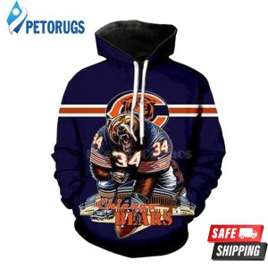 Chicago Bears Chicago Bears Nfl Chicago Bears 1 3D Hoodie