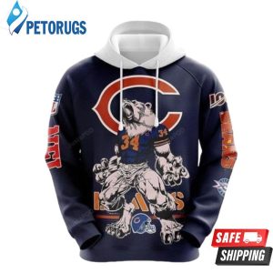 Chicago Bears Fan 3D Hoodie