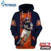 Chicago Bears Gale Sayers Ncaa Football 3D Hoodie