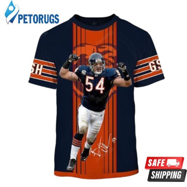 Chicago Bears Walter Payton Ncaa Football 54 Chicago Bears Walter Payton Chicago Bears Walter Payton 3D Hoodie