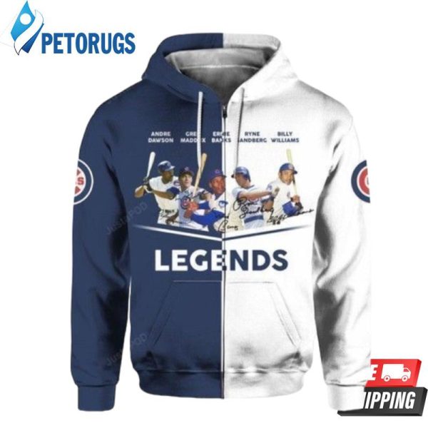 Chicago Cubs Legend 3D Hoodie