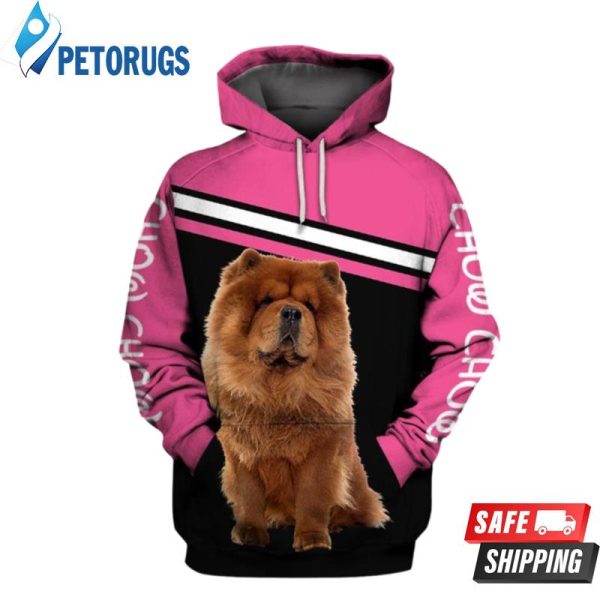 Chow Chow Alone Together 3D Hoodie