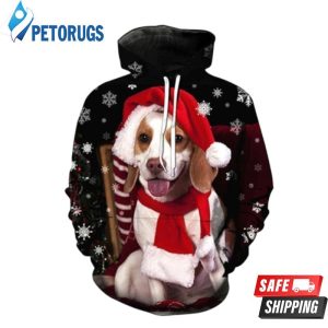 Christmas Dog 3D Hoodie