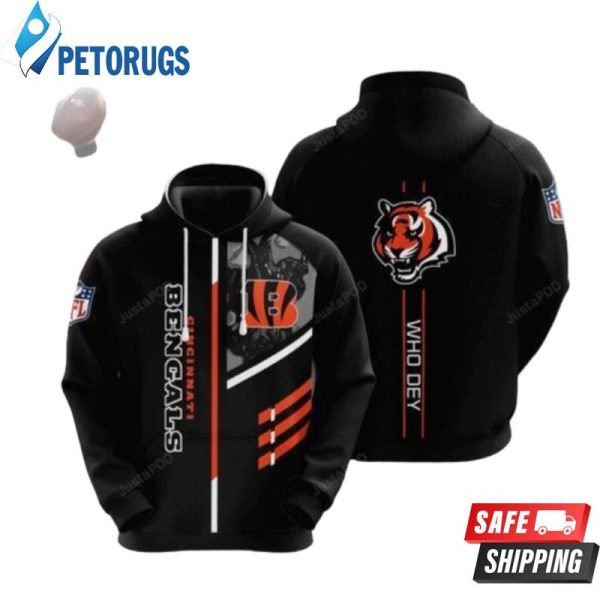 Cincinnati Bengals 2 3D Hoodie