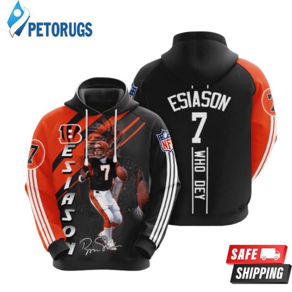 Cincinnati Bengals Boomer Esiason 1 3D Hoodie