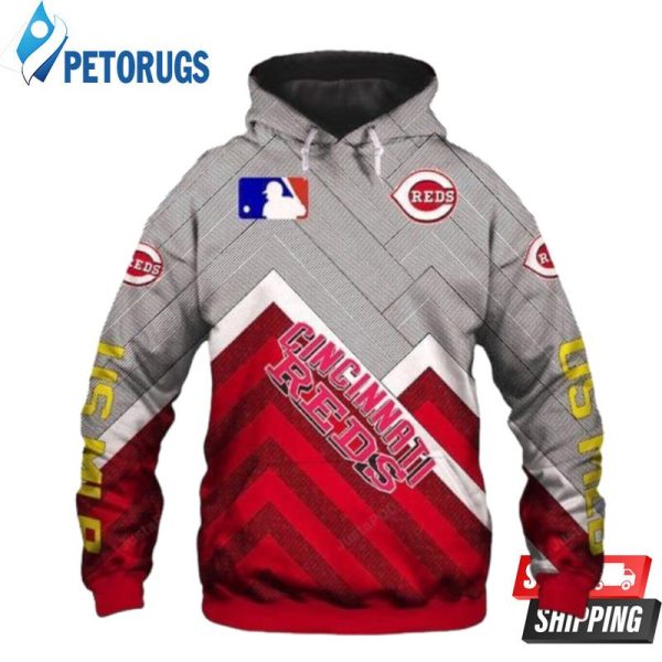 Cincinnati Reds And Pered Custom Cincinnati Reds Graphic 3D Hoodie