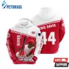 Cincinnati Reds Eric Davis 3D Hoodie