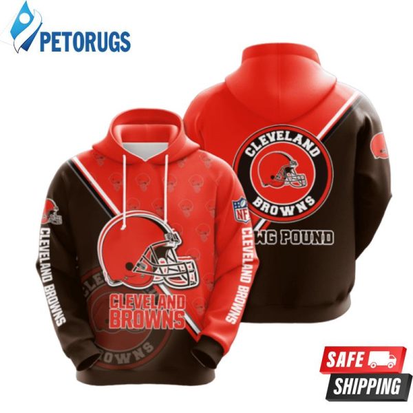 Cleveland Browns 3D Hoodie