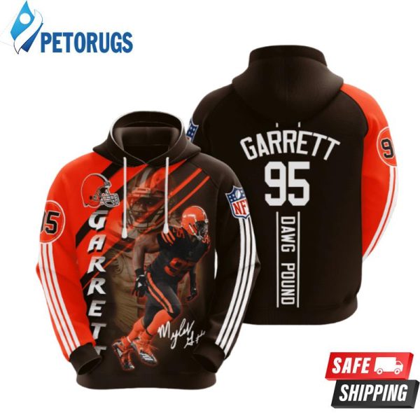 Cleveland Browns Myles Garrett 3D Hoodie