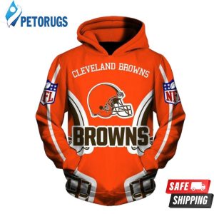 Cleveland Browns Nfl Cleveland Browns Apparel 19555 3D Hoodie