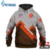 Cleverland Browns 3D Hoodie