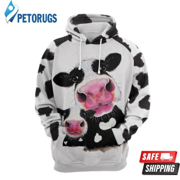 Cow Lovely 3D Hoodie