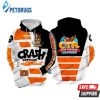 Crash Bandicoot Cosplay 3D Hoodie