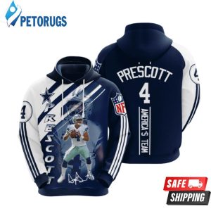 Dallas Cowboys Dak Prescott 3D Hoodie